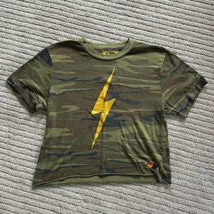 Aviator Nation Camo Boyfriend Tee